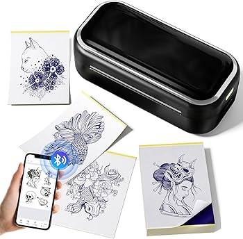 【新品未使用】タトゥーマシン 転写機 サーマルコピー ポータブル Amazon.co.jp: VLOXOタトゥー下絵転写用 持ち運びポータブル